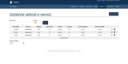 Gestione Articoli E Servizi